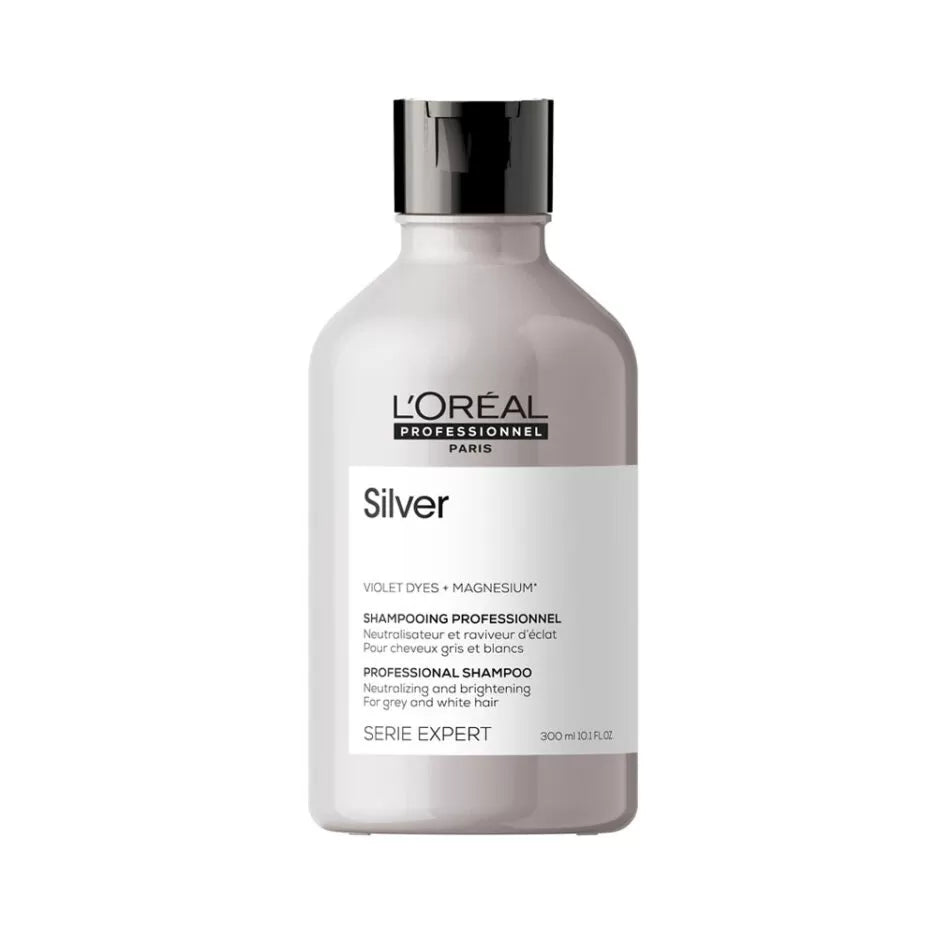 Shampoo Silver Cabello blanco y/o Gris L’Oreal 300ml
